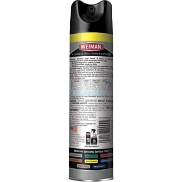 Weiman Stainless Steel Cleaner - Streak-Free Shine 12 Oz