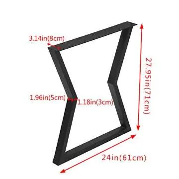 Metal Cast Iron Coffee Table Legs for DIY Furniture