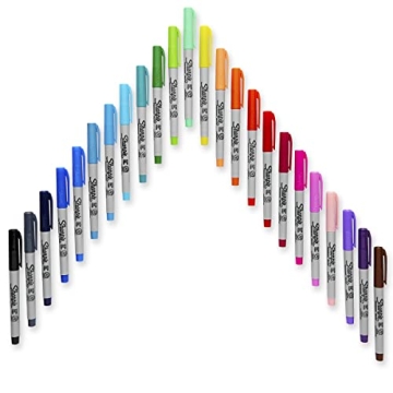 Sharpie Electro Pop Permanent Markers 24 Count Ultra Fine