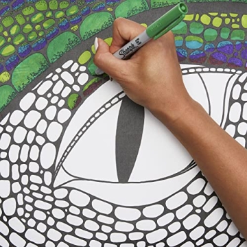 Sharpie Electro Pop Permanent Markers 24 Count Ultra Fine