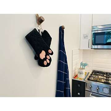 Cricket & Junebug Cat Paws Oven Mitts for Safe Cooking