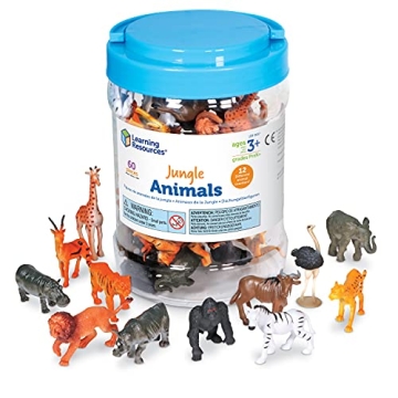 Learning Resources Jungle Animal Counters for Fun Learning