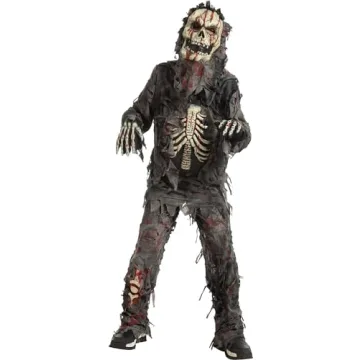 Spooktacular Zombie Costume for Kids - Halloween Fun