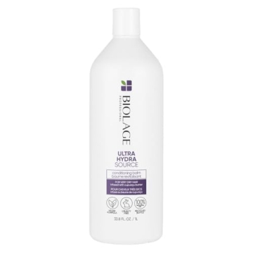 Biolage Ultra Hydra Source Conditioning Balm | Deep Hydrating Conditioner | Renews Hair's Moisture |...