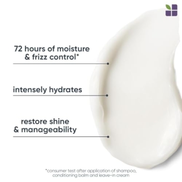 Biolage Ultra Hydra Source Conditioning Balm | Deep Hydrating Conditioner | Renews Hair's Moisture | For Very Dry Hair | Silicone-Free | Vegan | Salon Conditioner | 33.8 Fl. Oz