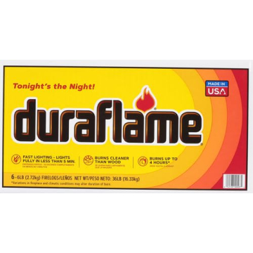 Duraflame 6lb 4-hr Firelogs Ideal for Comfort and Warmth