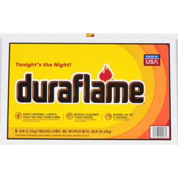 Duraflame 6lb 4-hr Firelogs Ideal for Comfort and Warmth