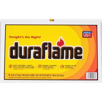 Duraflame 6lb 4-hr Firelogs Ideal for Comfort and Warmth