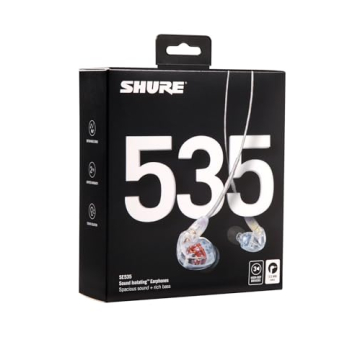 Shure SE535-CL High Definition Sound Isolating Earphones