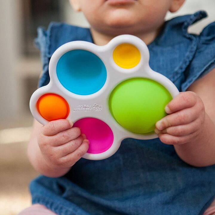 Fat Brain Toys Original Dimpl Sensory Baby Toy