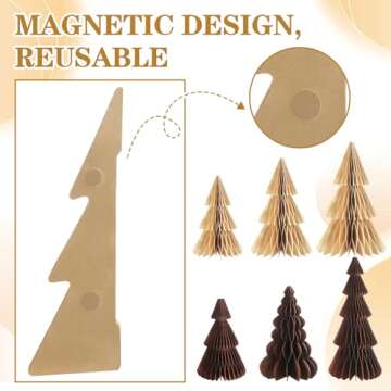 Stylish ReliThick Paper Christmas Trees for Festive Decor