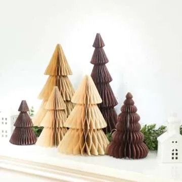 Stylish ReliThick Paper Christmas Trees for Festive Decor