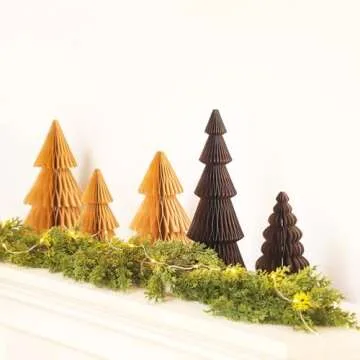 Stylish ReliThick Paper Christmas Trees for Festive Decor