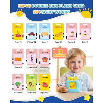 bravokids Toddler Toys Talking Flash Cards for 1 2 3 4 5 6 Year Old Boys and Girls, Autism Sensory T...