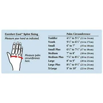 North Coast Comfort Cool Thumb CMC Restriction Splint Right/Medium