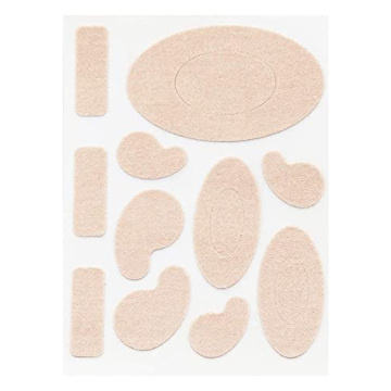 Moleskin Adhesive Pads for Blister Prevention - 110 Pieces