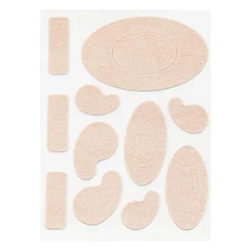 Moleskin Adhesive Pads for Blister Prevention - 110 Pieces