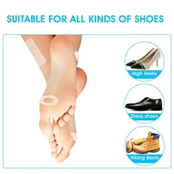 Moleskin Adhesive Pads for Blister Prevention - 110 Pieces