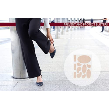 Moleskin Adhesive Pads for Blister Prevention - 110 Pieces