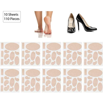 Moleskin Adhesive Pads for Blister Prevention - 110 Pieces