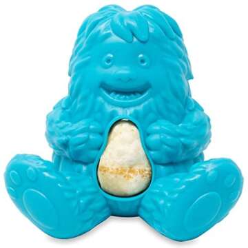 Yeti Puff and Play Dog Toy - Dog Chew Holder - Fun Stimulating Chew Toy for Teething, Behavior Train...