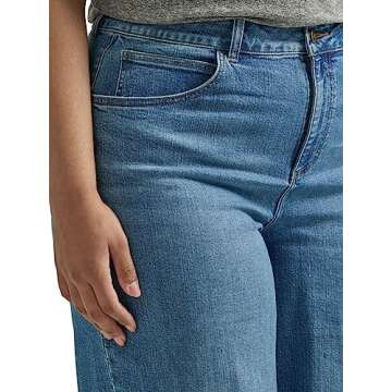 Lee Women's High Rise Trouser Jean for Timeless Style