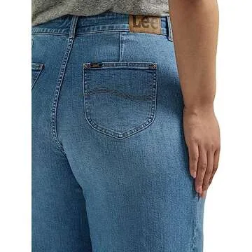 Lee Women's High Rise Trouser Jean for Timeless Style