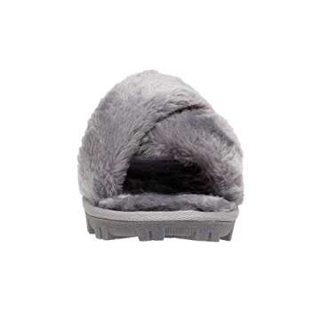 CUSHIONAIRE Women's Cozy Slippers with Memory Foam