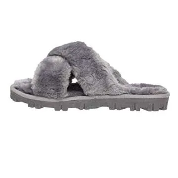 CUSHIONAIRE Women's Cozy Slippers with Memory Foam