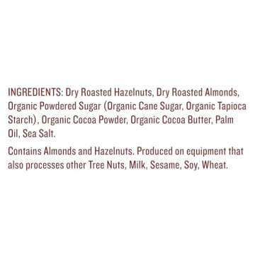 Justin's Chocolate Hazelnut and Almond Butter, Organic Cocoa, No Stir, Gluten-free, Responsibly Sourced, 16 Ounce (Pack of 1)