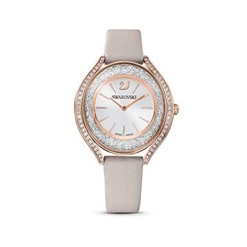 Swarovski Crystalline Aura Watch | Luxurious Rose-Gold Timepiece