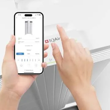 IQAir HealthPro Plus XE Smart Air Purifier for Large Rooms