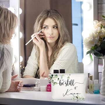 Sieral Christian Gift Set for Women - Mug, Candle & Bag