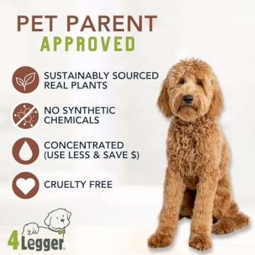 4Legger Organic Dog Shampoo - All Natural Conditioning Formula