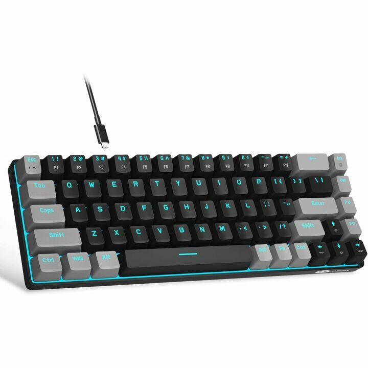 MageGee Compact Mechanical Gaming Keyboard with LED
