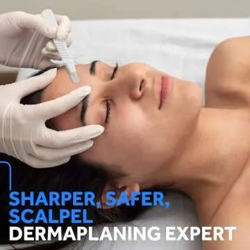 MyMed Disposable 10r Blades Dermaplaning Scalpels - Pack of 10 Dermaplane Blades Scalpel 10r, Size 10r Scalpel Blades, High Carbon Steel Dermaplane Razor 10r Disposable Scalpels, Sterile