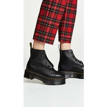 Dr. Martens Women's Sinclair 8 Eye Leather Platform Boots