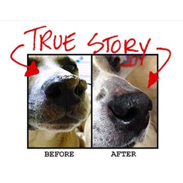Snout Magic Mini: 100% All Natural Dog Nose Butter & Balm (.15 oz) Soothes Dry & Cracked Dog Snouts Like Magic! Proven to Cure Dog's Dry Rough Crusty Nose & Hyperkeratosis Made in USA (Pack of 1)