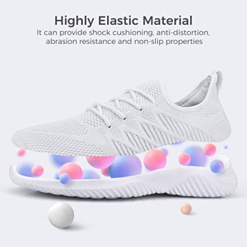 Womens Lightweight Slip On Sneakers for Gym and Casual