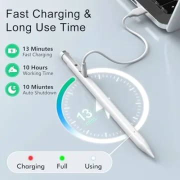 Fast Charging iPad Stylus Pen - Apple Pencil Alternative