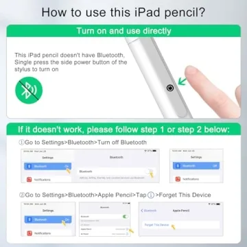 Fast Charging iPad Stylus Pen - Apple Pencil Alternative