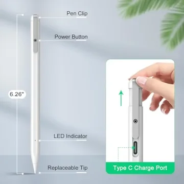 Fast Charging iPad Stylus Pen - Apple Pencil Alternative