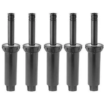 Rain Bird 1804 Spray Head with Adjustable Nozzle Pack of 5