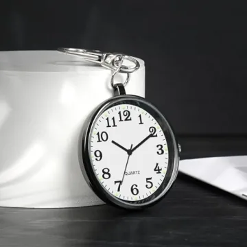 FUNGORGT Pocket Watch Sleek Quartz Timepiece for All