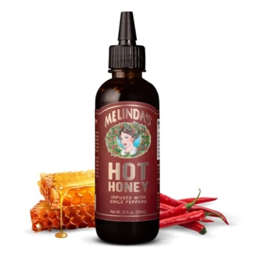 Melinda’s Hot Honey - 10 oz - Sweet & Spicy Sauce for Dipping, Drizzling