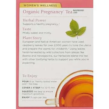 Organic Pregnancy Tea by Traditional Medicinals, 16 Count