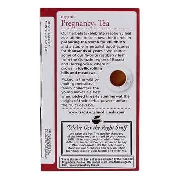 Organic Pregnancy Tea by Traditional Medicinals, 16 Count
