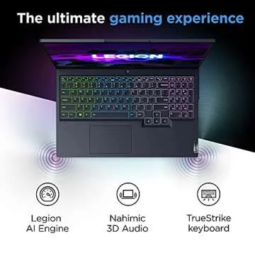 Lenovo Legion 5 Gaming Laptop - Ryzen 7, 16GB RAM, RTX 3050Ti