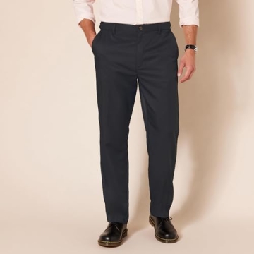 Classic-Fit Expandable-Waist Dress Pant for Men - Comfort & Style
