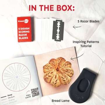 KNEADACE Magnetic Bread Lame Tool for Perfect Scoring